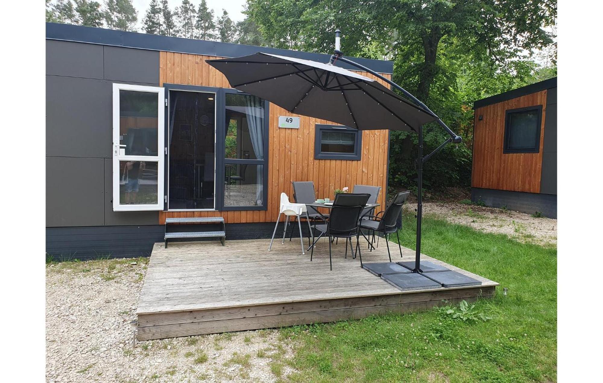 Tiny Haus 49 Am Brombachsee Pleinfeld Exterior photo